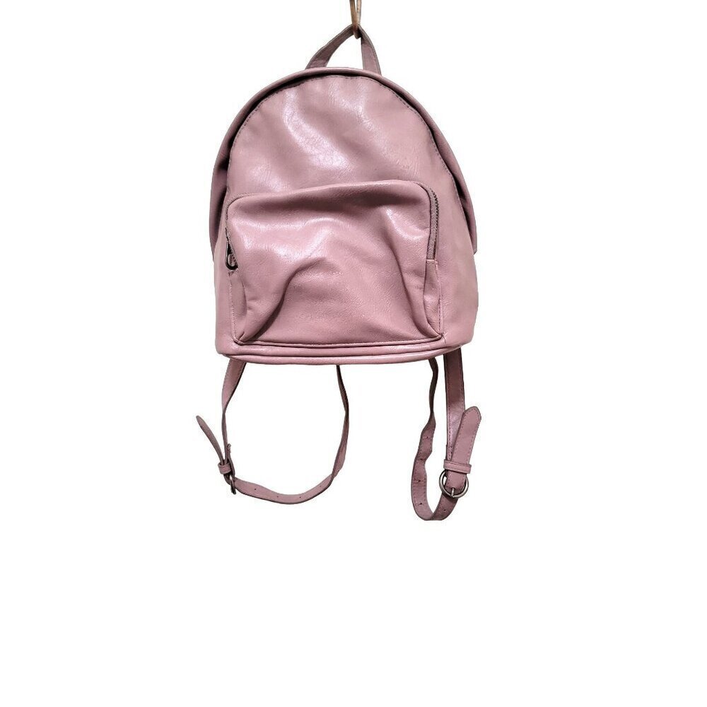 Universal Thread Mini Backpack Women OS Pink Faux Leather Casual‎ Bag